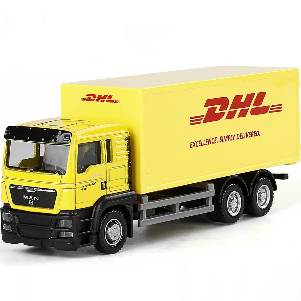 Рельсовый/Моторный/Автомобильный/Велосипеды SCANIA MAN DHL Castrol BP Грузовик-симулятор Литые и Игрушечные Транспортные Средства RMZ City 1:64 Сплавная Модель