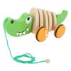 Pull Along Toy Baby Toddler Climbing Hand Pulling Car Toy Infant Early Education Toy Crocodile