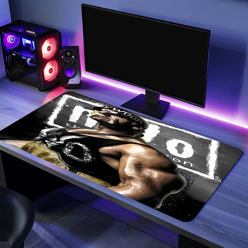 Hulk Hogan Mouse Pad - Non-Slip Rubber Base, Smooth Surface for Work,Gaming,Office,And Home Use, Desk Mouse Pad