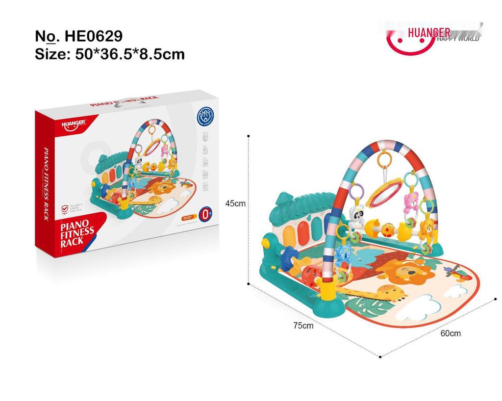 Infant & Toddler Kick and Play Piano Gym 4-in-1 Toy