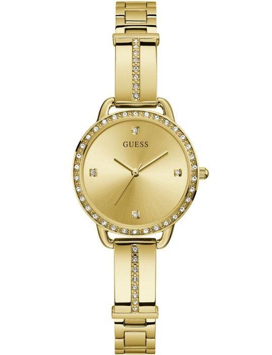 Montre - GUESS - GW0022L2 - Jaune - Quartz - Chic - Ronde