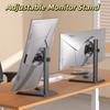 Adjustable Desktop Monitor Holder 14-27 Inches PC Screen Stand Bracket  Office