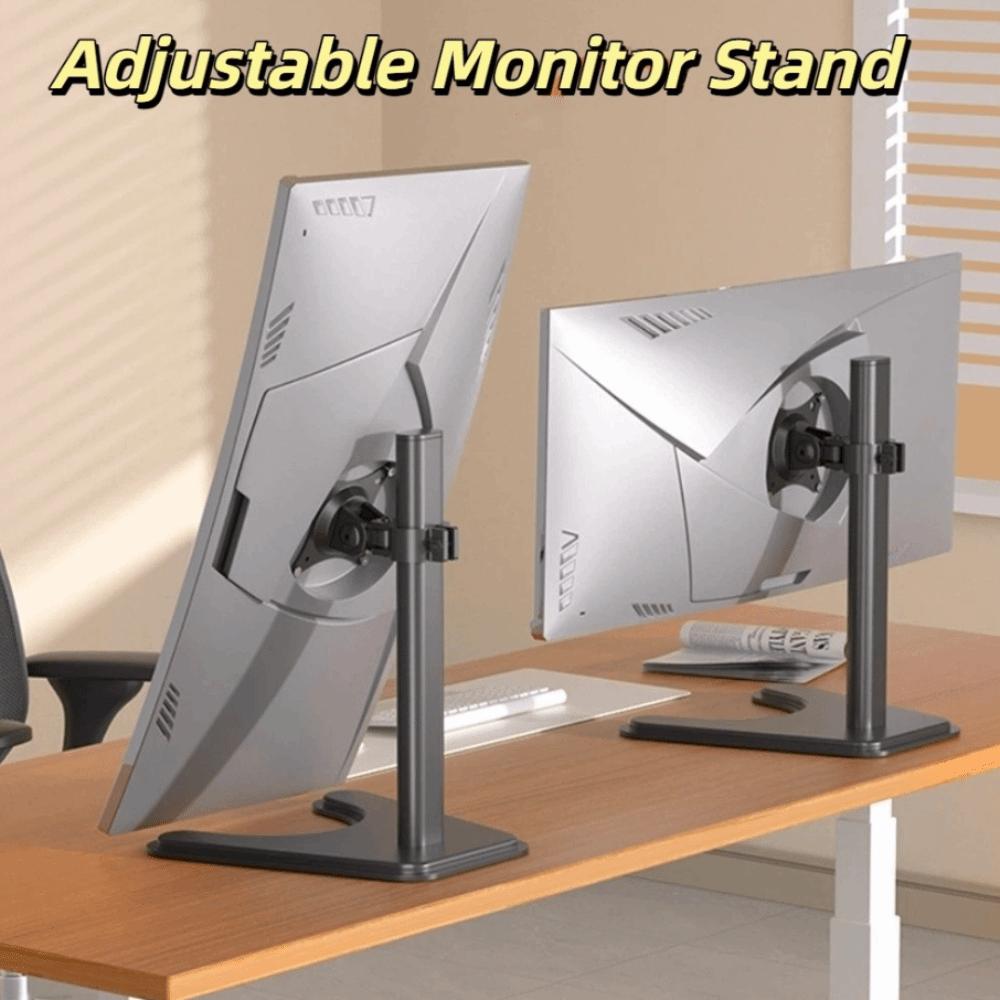 Adjustable Desktop Monitor Holder 14-27 Inches PC Screen Stand Bracket  Office