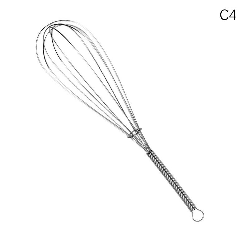 1 шт., нержавеющая сталь, мини-пружинная ручка, ручной венчик, маленький венчик для яиц, венчик для крема, гаджеты для домашней кухни, кухонные инструменты, кухонные гаджеты