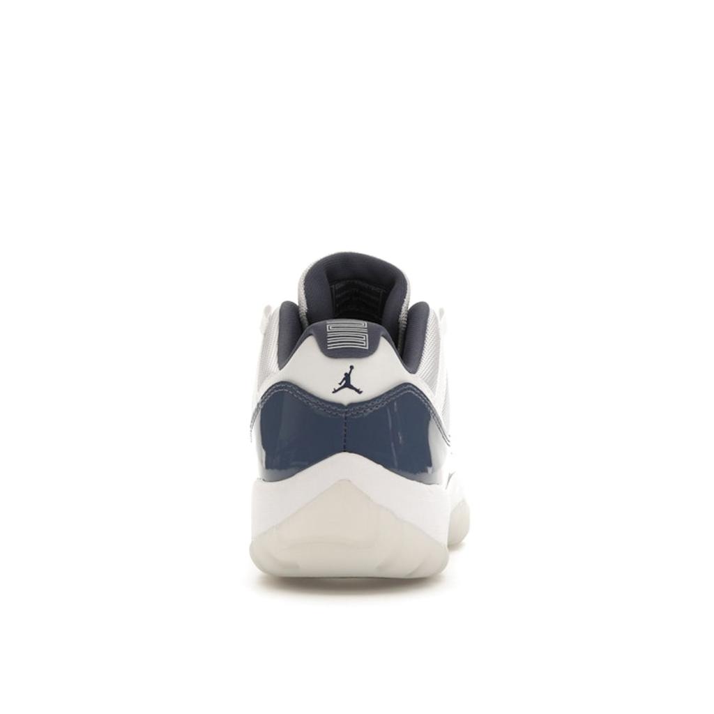 Air Jordan 11 Retro Low Diffused Blue Men Sneakers White Midnight-Navy Football-Grey FV5104-104