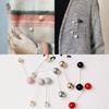 1 Pcs Scarf Shawl Decoration Pins Double Brooch DIY Accessories