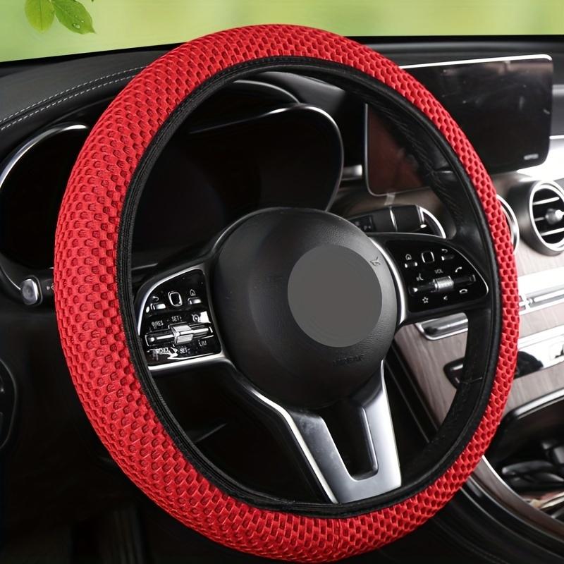Универсальная автомобильная оплетка на руль 3D массажная сетка противоскользящая без внутреннего кольца эластичная оплетка на руль