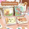 5PCS Animal Educational Toy Capybara Mini Puzzle New Jigsaw Puzzles  Party Favors