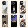Мультяшный персонаж Дазай Чехол для телефона для iPhone 17 16e 16 15 14 13 12 11 Pro Max X XR XS MAX Задняя крышка