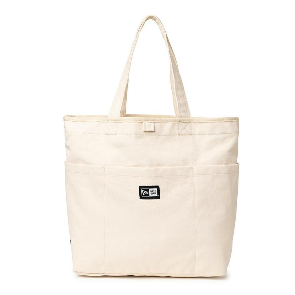 Сумка-тоут на плечо 2WAY цвета слоновой кости FREE UTILITY CANVAS TOTE BAG IVR 251 [New Era]