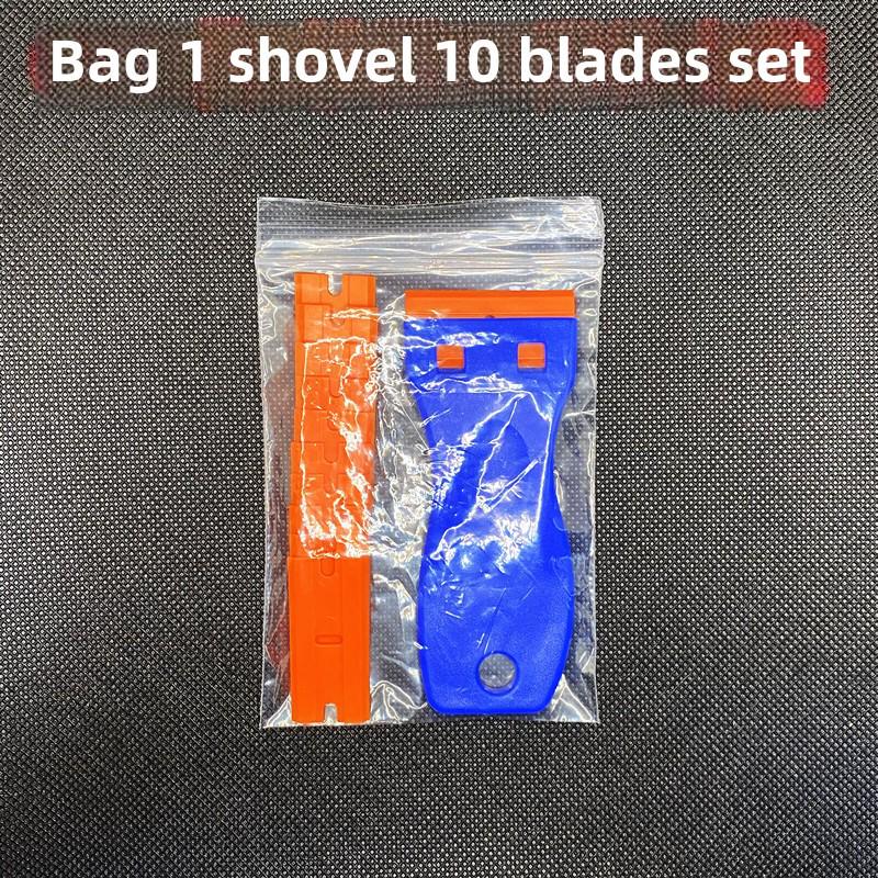 Пластиковый шпатель для удаления автомобильной пленки и клея - скребок для уборки дома