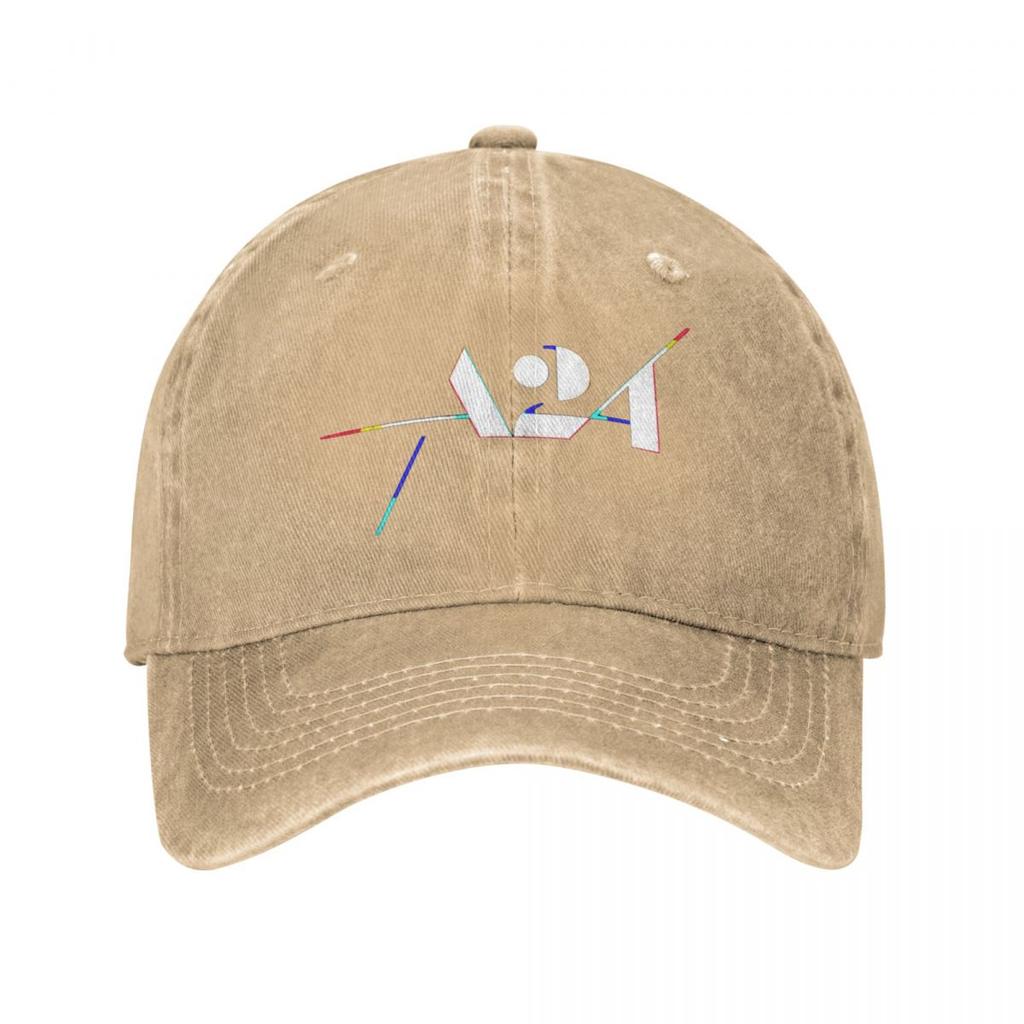 Бейсбольная кепка A Two Four A24 Merch, винтажная потертая бейсболка Snapback, унисекс, женская, всесезонная, для путешествий, регулируемая кепка, шляпа