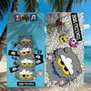 Cloud Cat Z-ZOA F-FRIENDS Полотенце Быстросохнущие Пляжные полотенца Подходят для Бассейнов Кемпинга Йоги И Тренажерного зала