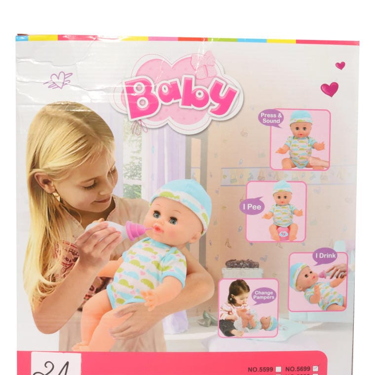 Interactive Baby Doll Little Friend with Accessories