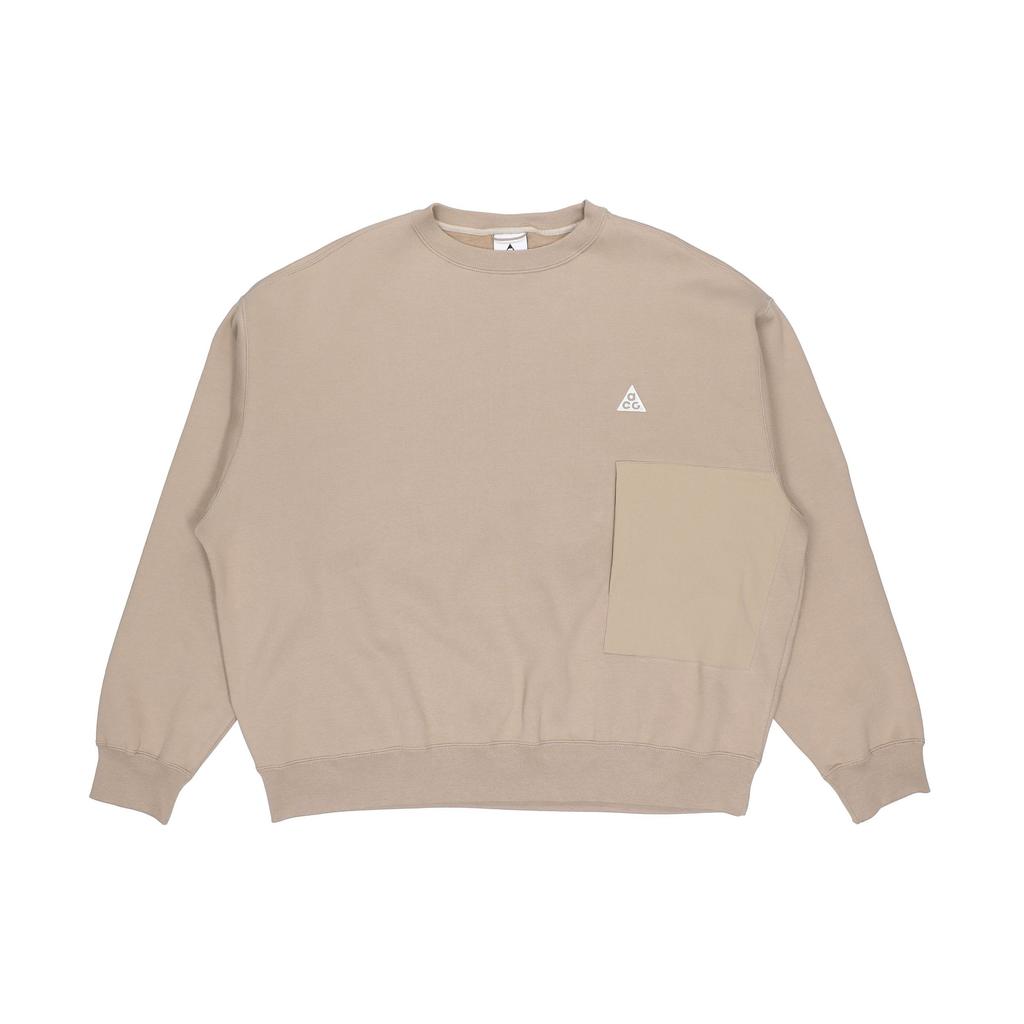 Nike Acg Casual Sport Crew Neck Sweatshirt Men Tops Khaki CV0683-247