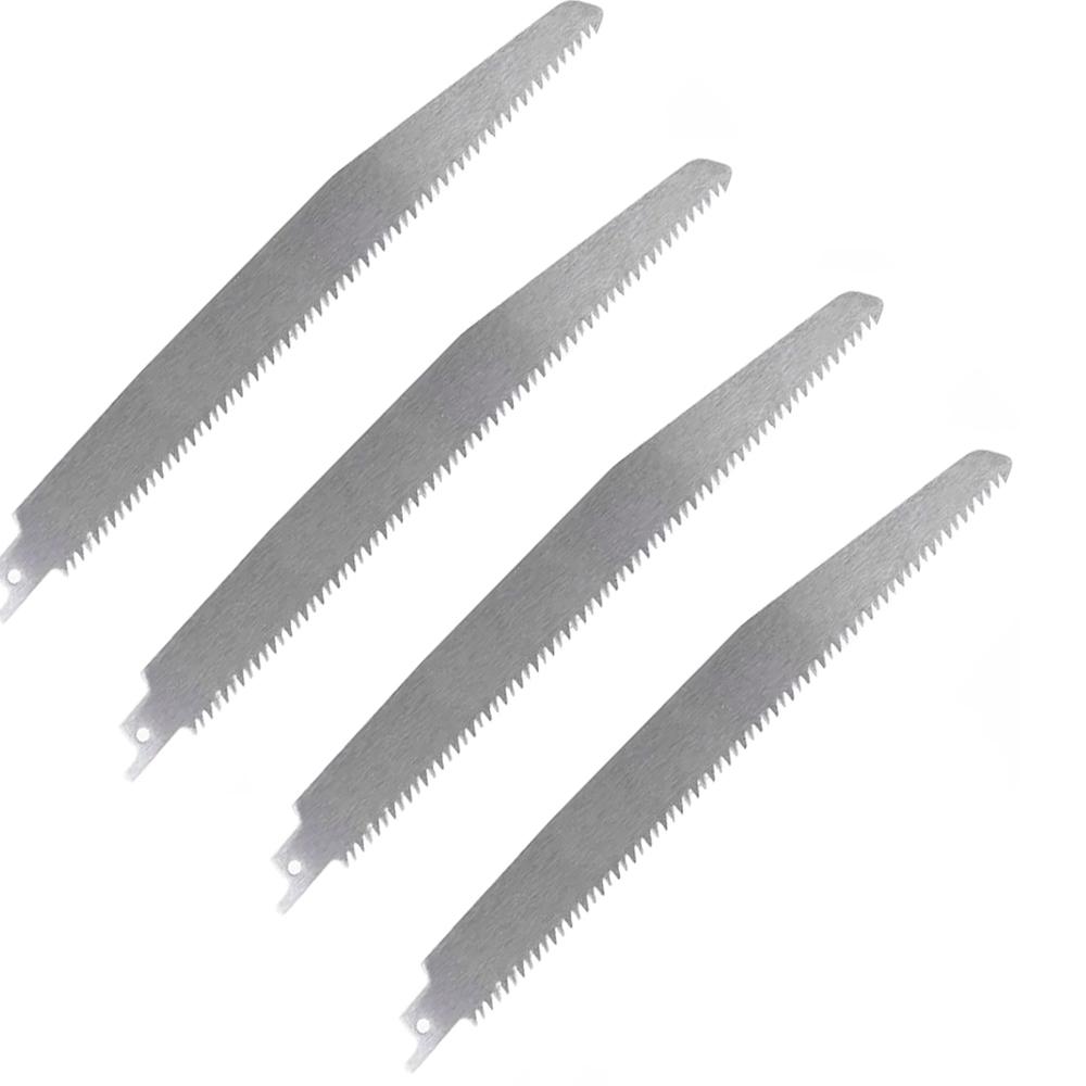 1/2/4 шт. Лезвие сабельной пилы Нержавеющая сталь Неокрашенное Лезвие для пилы по мясу Высокопрочное Острое лезвие для резки Заморож