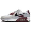 Air Max 90 Dark Team Red Men Sneakers White Black Pure-Platinum FN6958-101