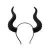 Темная серия Злые рога Ободки на голову для Хэллоуина Олень Рога Ободок для волос Вечеринка Головной убор Сценическая Повязка на голову Головной убор
