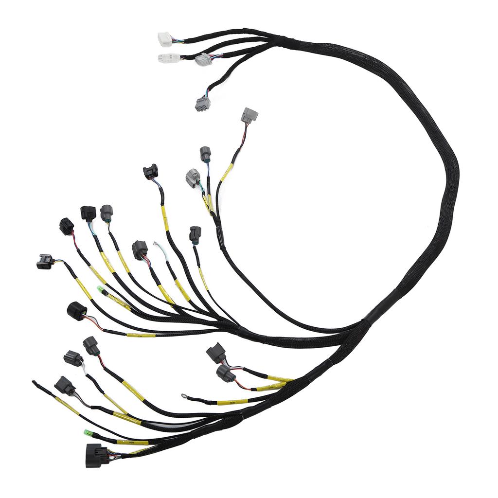 Engine Wiring Harness CNCHOBD21 Dustproof Flexible Replacement For Civic Integra B16 B18 D16 OBD2 Budget D B Series