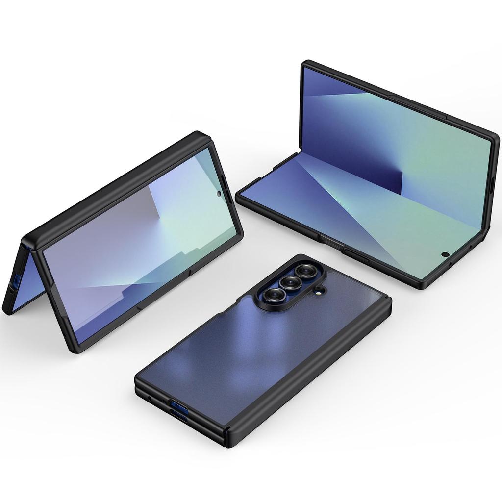 Магнитный противоударный чехол Samsung Z Fold7 - Полное покрытие, ощущение кожи, защитная петля