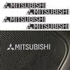 pdsh9 2/4pcs 3D Aluminum Stying Car Audio Speaker Emblem Sticker Decoration Cover For Mitsubishi ASX Lancer Pajero Outlander L200 EVO