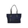 Брендовая Нейлоновая Сумка-Тоут с Логотипом-Буквой, Сумка для Покупок, Маленький Размер, Женская, Темно-Синяя