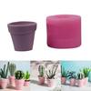 DIY Silicone Mold for Gypsum Cement Cactus Planter Bonsai Succulent Flower Pot Mould Clay Resin Plaster Craft Silicone Mould
