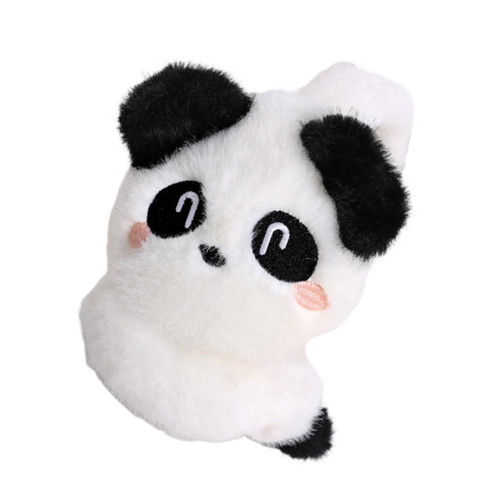 Thicken Panda Warm Earflaps Foldable Cold-proof Ear Mask Capybara Plush Earmuffs  Riding