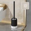 Wall Mounted Extended Handle Toilet Brush With Drain Holder No Dead Corners Toilet Cleaning Brush Bathroom Accessories