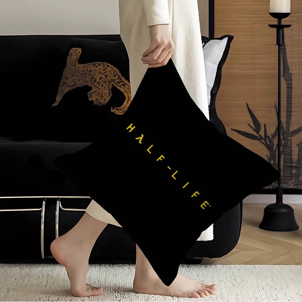 Game HHalf LLife Cushion Cover Inches Farmhouse Decor Home Throw Pillow Covers for Couch Decorations