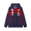 X Ferrari Racing Series Свободный дышащий пуловер с капюшоном с длинным рукавом Свитшот Мужской свитшот 71396201