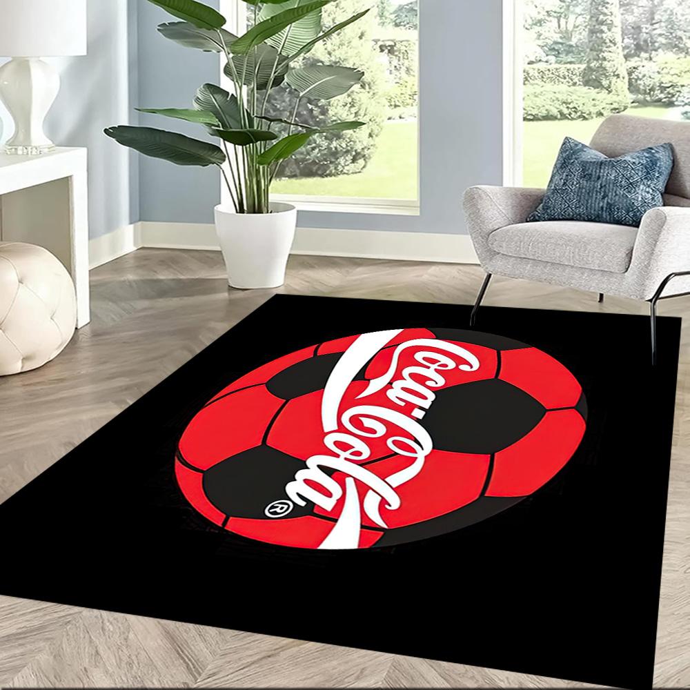 Квадратные коврики Coca-cola Classic с крышками — отличный выбор для гостиных, спален, домашнего декора и в качестве подарков.