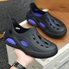 Men's Slip-on Sandals For Summer Outdoor Non-slip Breathable Sport Slippers For Students Rainy Day Stylish Versatile Sandals