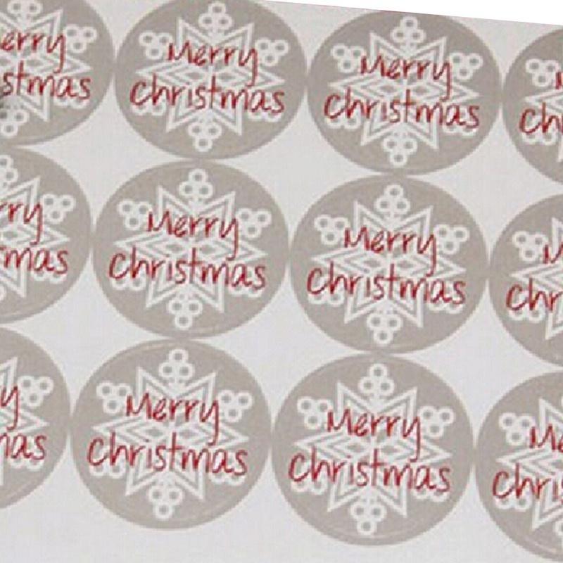 10 Pages 150pcs Christmas Stickers XMAS Tree Labels Seals Stickers Decoration Gift