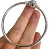Pandora Original Design Bangles Unisex Silver 590724CZ