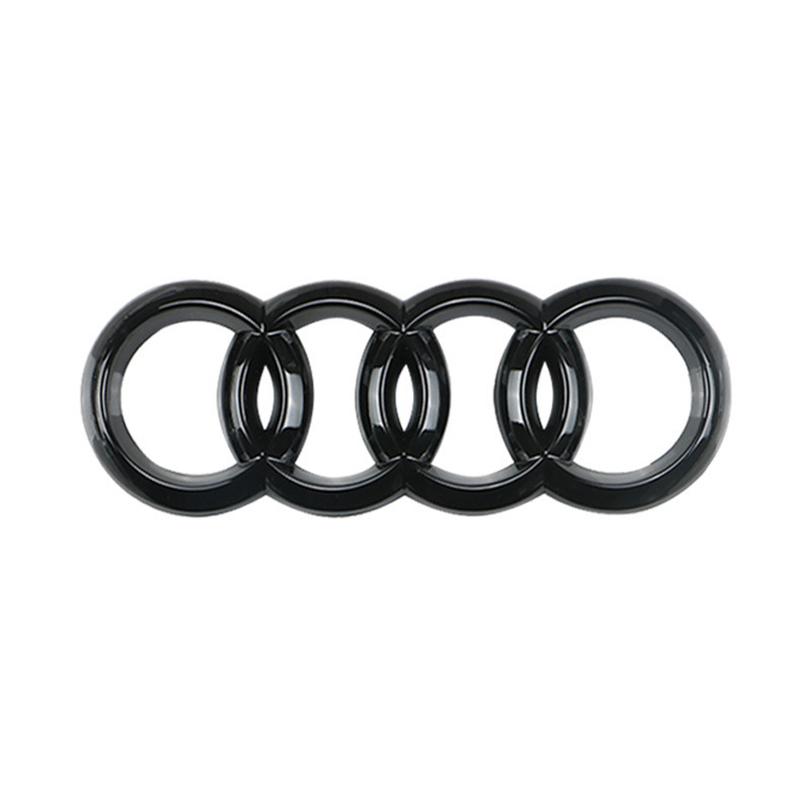 4 Rings ABS Car Front Hood Emblem Bonnet Logo Rear Trunk Badge For q2 A3 A4 A5 A6 A7 A1 A2 Q2 Q3 Q4 Q5 Q7 Q8 TT S3 S4 S5 S6 S7