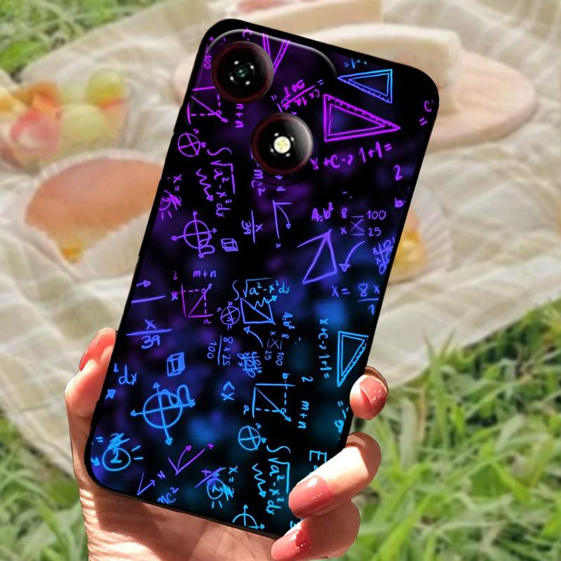 For ZTE Blade A35E /A35/A55 Case Fashion Cartoon Soft Silicone Phone Back Cover For ZTE A35E Shockproof Case A35 E A 35 Shell