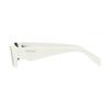 Prada Solid Design Rectangular Sunglasses Men sunglasses White PR27ZSF17K08Z55