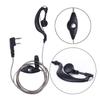 1 шт. Гарнитура K-Jack для радиостанций Kenwood Quansheng Tyt Hyt Рация 2-контактная Гарнитура K-типа Наушник с алюминиевой фольгой