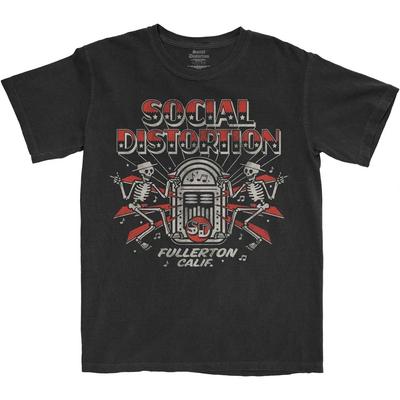 Футболка Social Distortion: Jukebox Skelly ОФИЦИАЛЬНЫЙ НОВЫЙ