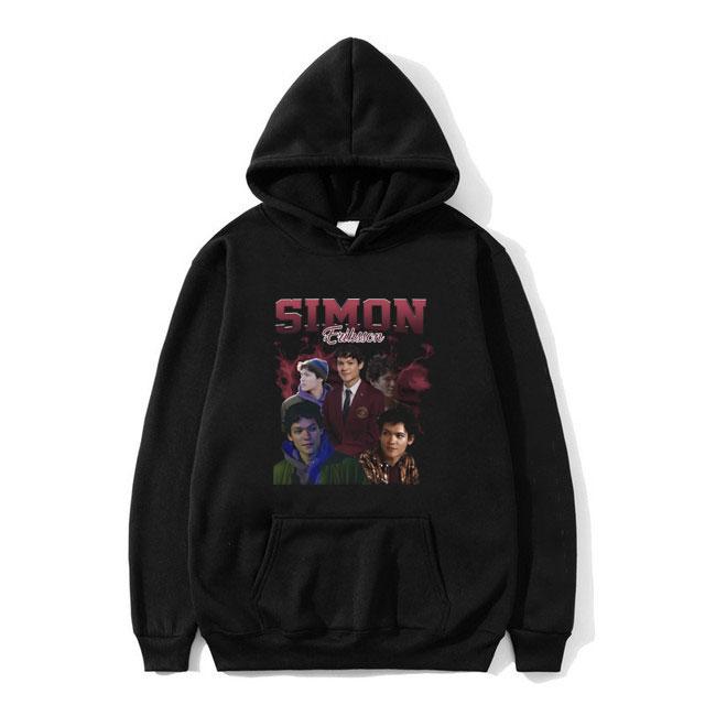 Свитшот с графикой Simon Eriksson Omar Rudberg для мужчин и женщин, повседневный винтажный свитшот, мужской пуловер с капюшоном из высококачественного флиса и хлопка