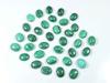 7X9MM натуральный зеленый малахит овальный кабошон россыпью драгоценный камень 35 шт лот RQ-1602