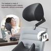 Memory Foam Office Chair Headrest Attachment Adjustable Angle Universal Support Cushion Ergonomic Head Pillow for Chair Relieves Stress Fatigue