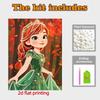 Disney DIY Жемчужная живопись Замороженная Анна Домашнее украшение стен Жемчужные драгоценные камни Картины Поделки Домашнее украшение