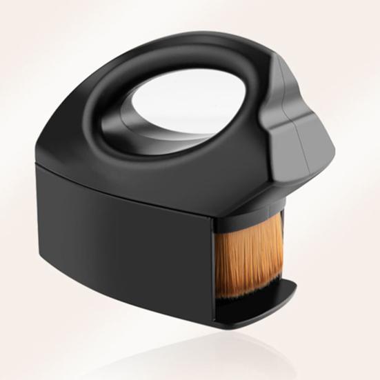 Yousheng Foundation Brush Portable Dust-Proof Compact Size Flat-head Makeup Application Brush Women Gift Accessories