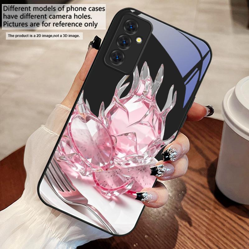 Знакомый питахайя Для Samsung A73 72 71 A70 56 55 54 A53 52 51 50 42 A35 A34 33 32 31 26 25 24 23 22 30 стеклянный чехол для телефона