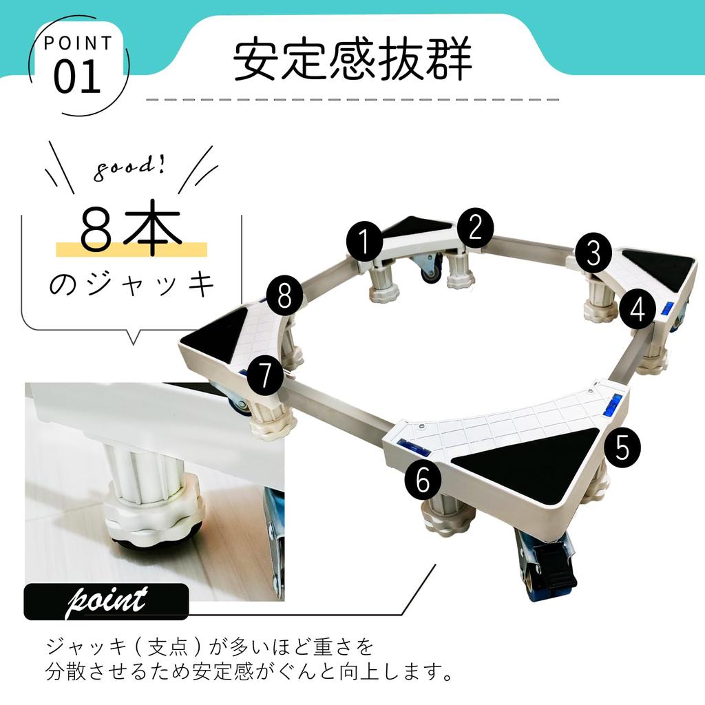 SELENEFF Приподнятая стиральная машина с водонепроницаемым 4 8 Приподнятым барабаном стиральной машины Легко совместима с шириной роликов, поддона,