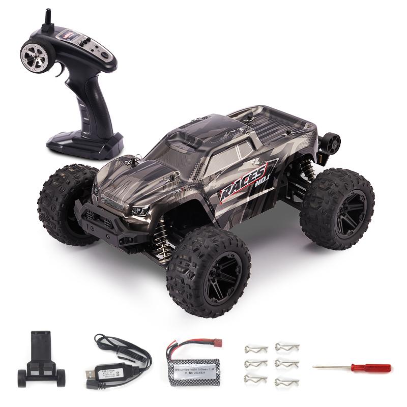 Радиоуправляемая машина 55 км/ч 4WD Внедорожник 1/14 Грузовики с дистанционным управлением Высокоскоростной автомобиль Привод по бездорожью Дрифт Гоночные игрушки для взрослых Мальчиков