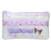K Company Sanrio Characters Clear Double Zipper Pouch Kuromi SAC-CWF-KU