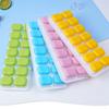 1 Pcs Ice Mold Silicone 14 Grid Ice Tray Square Ice Tray Mold Easy To Mold Silicone Ice Shape ZPG